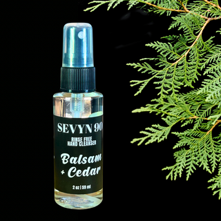 Balsam + Cedar Rinse-Free Hand Cleanser