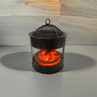 Rustic Fire Pit Wax Warmer